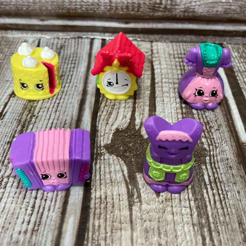 Lot of 5 SHOPKINS German Jet Set Figures Toys No Duplicates